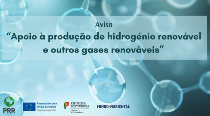 Apoio à produção de hidrogénio renovável e outros gases renováveis Apoio à produção de hidrogénio renovável e outros gases renováveis